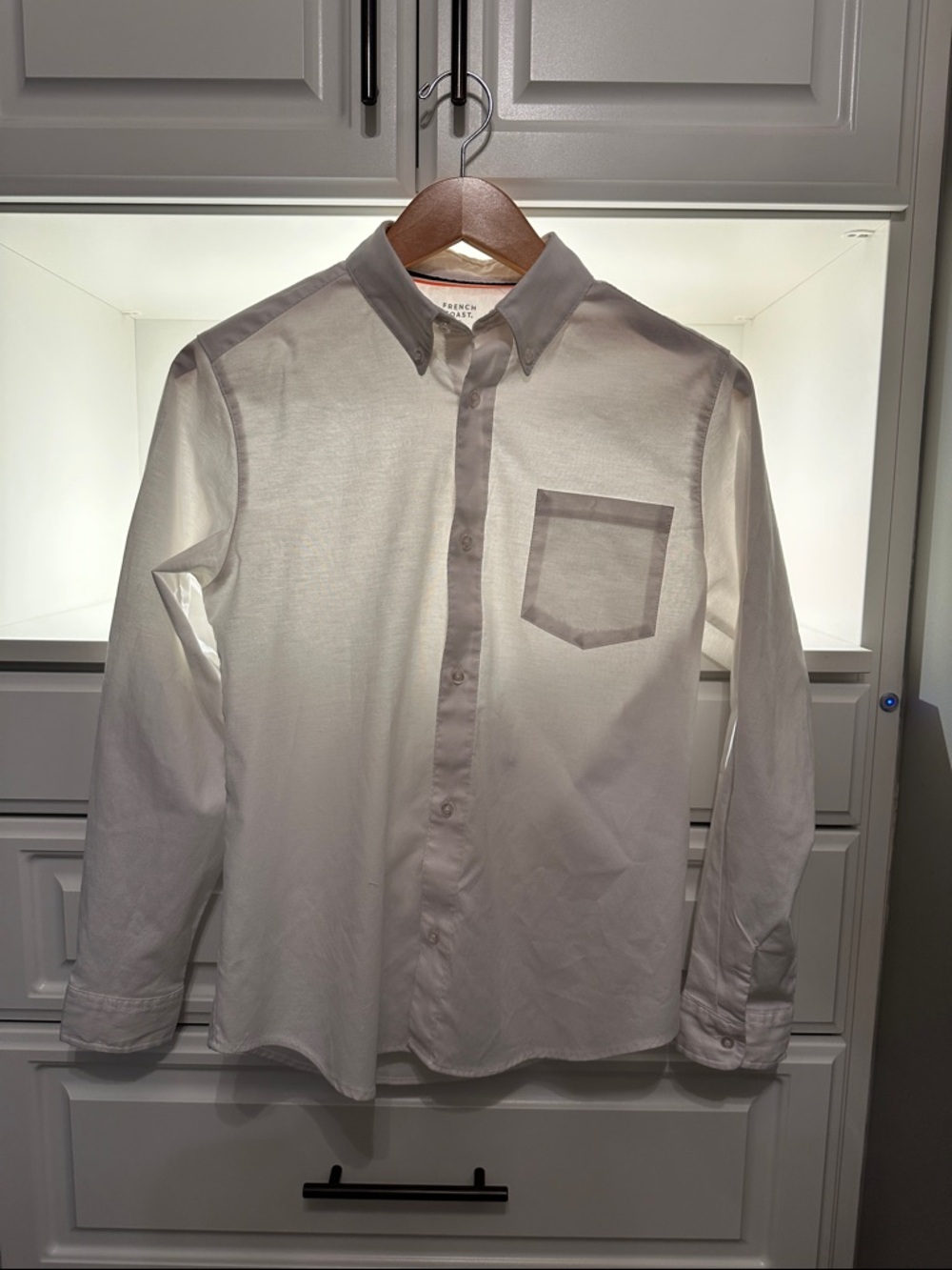 French Toast Boys White Button-Down Shirt